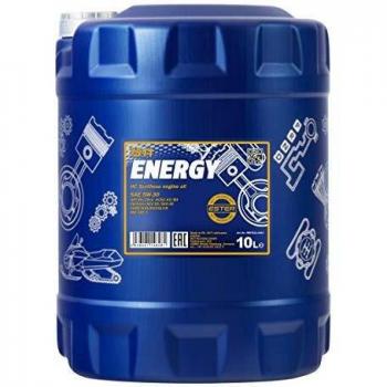Aceite de motor MANNOL Energy 5W-30, capacidad 10L, semi-sintético, compatible con VW, AUDI y MERCEDES-BENZ