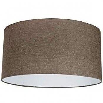 Pantalla de algodón gris taupe 50/50/25 moderna