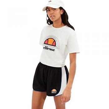 Camiseta de manga corta Ellesse Braser para mujer en color beig, modelo Srr17832-904