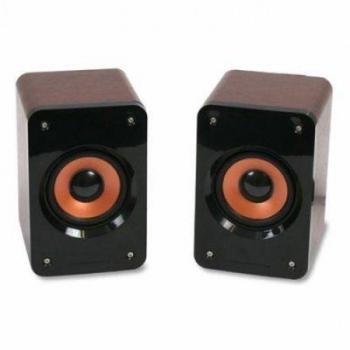 Omega OG11W - Altavoces de 5 W, color negro