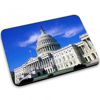 Washington EE.UU., Designer Alfombrilla de Ratón Mouse Mouse Pad con Diseño Colorido. Tamaño 250 x 190 mm.