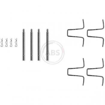Kit de accesorios A.B.S. 0976Q, pastillas de frenos de disco