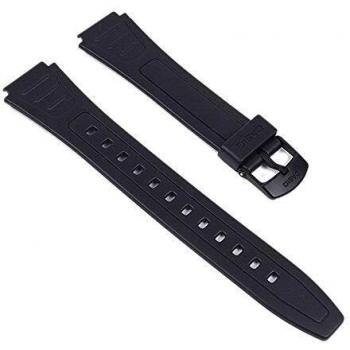 Casio 10268612 - Correa para reloj, resina, color negro