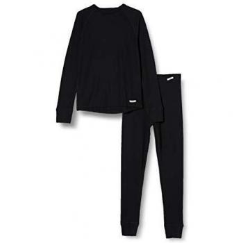 CMP Prenda, Conjunto Interior Térmico Unisex Niños, Negro, 164