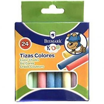 Tizas Colores Pampy 24 Unidades