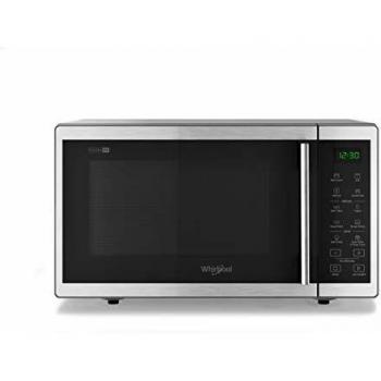 Whirlpool MWP 253 SX - Microondas para parrilla, 25 l, 900 W, grill de cuarzo, 1050 W, programa AutoClean, función de fusión