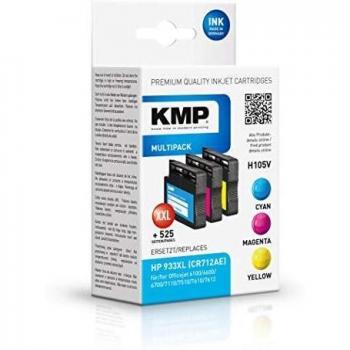 KMP H105V Cian, Magenta, Amarillo cartucho de tinta - Cartucho de tinta para impresoras