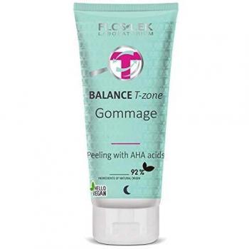Exfoliante Facial de Ácidos Frutales FLOSLEK con AHA 125g - Mascarilla Facial para Puntos Negros, Espinillas y Pustulas - Cuidado de la Piel para Todas las Edades