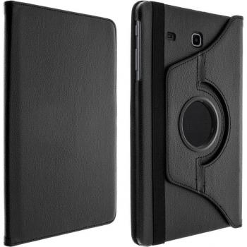 Funda libro Samsung Galaxy Tab E 9.6 Giratoria 360º con función soporte - Negro