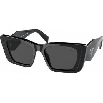 Prada PR 08YS 1AB5S0 Black Butterfly Sunglasses