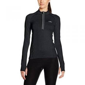 CMP Sudadera para mujer fitness Sweat, mujer, Fitness Sweatshirt, negro, small