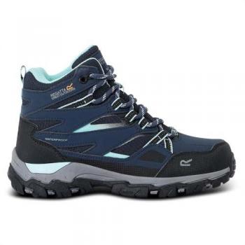 Regatta Holcombe III Waterproof Hiking Boots - Unisex, Navy/Aruba Blue, UK Size 13
