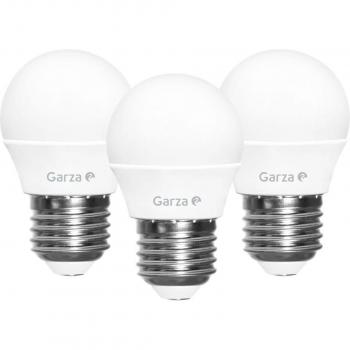 Bombilla LED esférica E27 6W 470lm 6500K - Pack de 3
