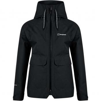Chaqueta impermeable de mujer Highraise Berghaus en color negro