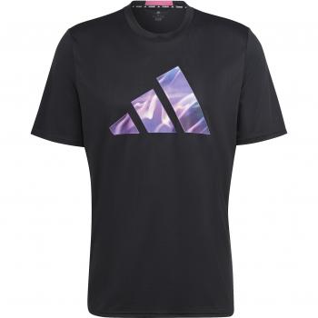 Camiseta de entrenamiento Adidas D4M HIIT GF para hombre, color negro, talla S, corte regular