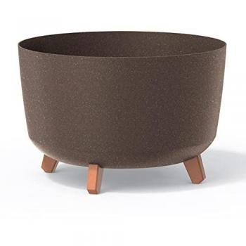 Macetero Gracia Antracita 39x39x25,7cm sin depósito, capacidad 21,5L