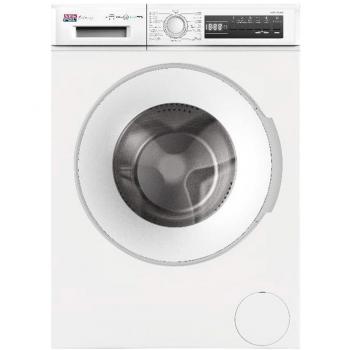 Lavadora New Pol NWT1812AD Blanca 8kg 1200rpm Display Clase D Anillo Silver Autodosificación 58dB 15 Programas Dimensiones 84,5x59,7x58,95