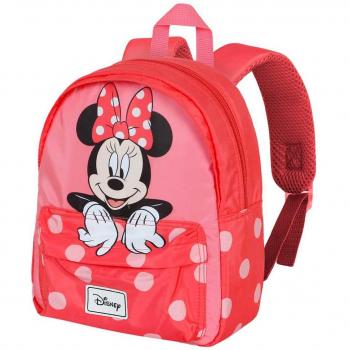Mochila Preescolar Disney Minnie Mouse Joy Lean Karactermania Roja 27cm