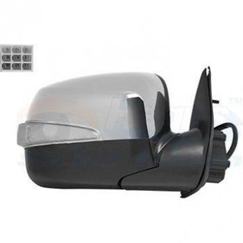 Espejo retrovisor VAN WEZEL 3615816, tipo de producto: espejo retrovisor, características: diseño específico para vehículos, incluye soporte de montaje, acabado en negro, cristal convexo para mayor visibilidad, fácil instalación
