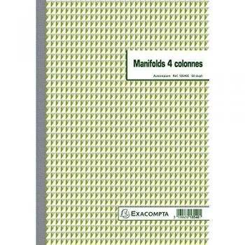 Formulario EXACOMPTA 4 Columnas, 297 x 210 mm