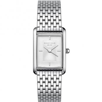 Rosefield The Heirloom Women's Quartz Watch Silver Square