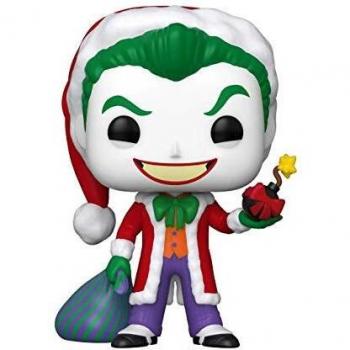 Funko- Pop Heroes DC Holiday-Santa Joker Comics Holidays S1 Figura Coleccionable, Multicolor