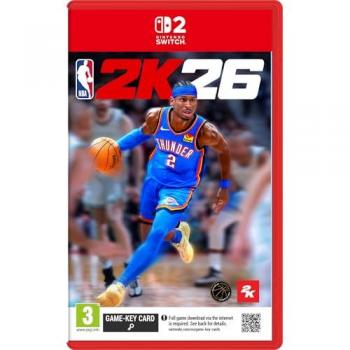 Consola Nintendo Switch 2 + Juego NBA 2K26 + Mario Kart World (Código)