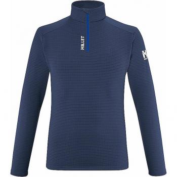 Sudadera de hombre Millet Intense Fleece con cremallera, color azul oscuro, talla M