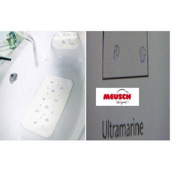 Meusch 2180722005 Sealife - Alfombrilla antideslizante para bañera