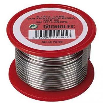 Duolec 335B250 - Estaño Duolec 50% 1,5Mm 250Gr