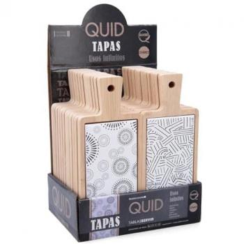Tabla de servir Quid Tapas Multicolor Madera 22 x 9 cm