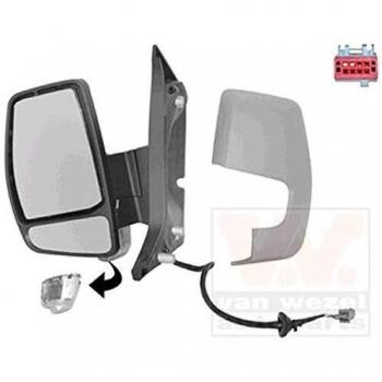 Espejo retrovisor VAN WEZEL 1987807, tipo: espejo retrovisor de coche, características: diseño específico para vehículos, ajuste manual, vidrio convexo para mayor visibilidad, fácil instalación, compatible con múltiples modelos de automóviles