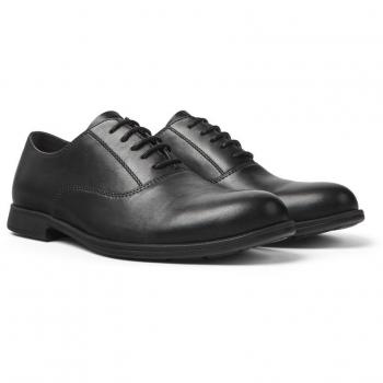 CAMPER Mil - Lace-up Shoes for Women - Black, Size 35 & 5, Smooth Leather
