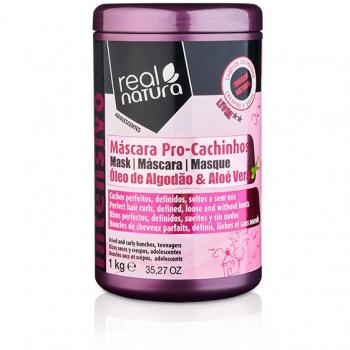 Mascarilla Capilar sin Sal para Rizitos - Máscara Sem Sal Pro-cachinhos 1Kg - Real Natura