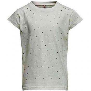 Only T - Camiseta para niña, color crema Bianco 128 cm