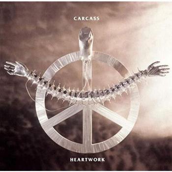 Carcass Heartwork - Silver Vinyl Limited Edition 2017 UK LP