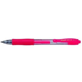 Bolígrafo Pilot G-2 Neon Rojo Punta 0,7mm