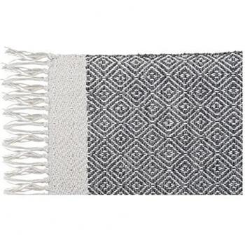 Dekodonia S3012693 Alfombra, Algodón, 120 x 208 x 1 cm