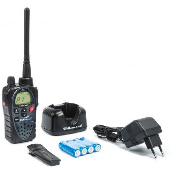 Midland G9E PMR446 individual radio de dos vías - Negro