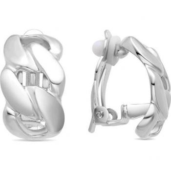 Pendientes Luxenter Essential acabados en rodio