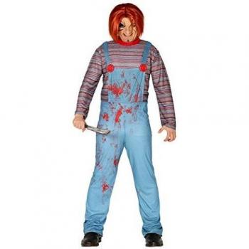 Fiestas Guirca, S.L. Disfraz de Chucky Poseído para Adulto M