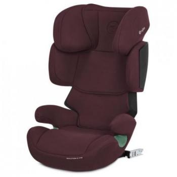 Silla para el Coche Cybex Solution X i-Fix Rumba Rojo ISOFIX Rojo Oscuro