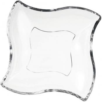 Villeroy & Boch New Wave - Plato de cristal cuadrado