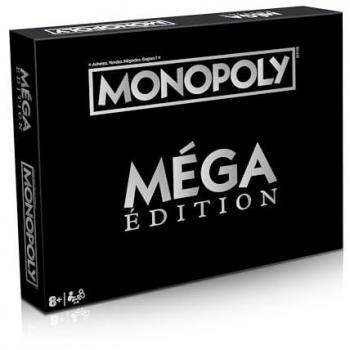 Monopoly Edición Mega - Juego de Mesa con Nuevas Casillas, Rascacielos y Mega Alquileres