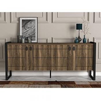 Skyedecom 804TRH3515 - Consola de madera de nogal