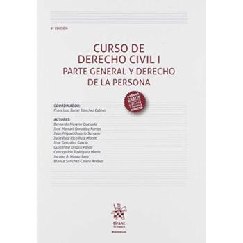 Curso De Derecho Civil I Parte General y Derecho De La Persona 8ª Edición 2019