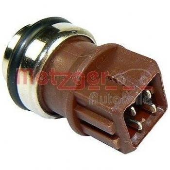 Interruptor de temperatura para ventilador del radiador METZGER 0915035 compatible con Audi, Ford, Seat, Skoda y VW