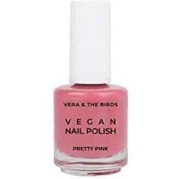 Laca de uñas vegana y natural color rosa ‘Vegan nail polish Pretty pink