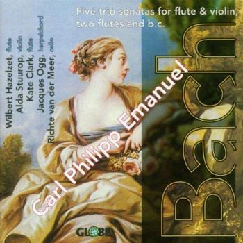 Bach : Trio Sonatas for Flute & Violin - Carl Philipp Emanuel Bach