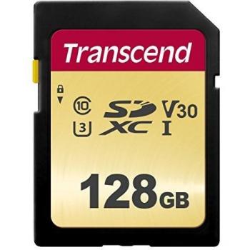 Transcend 128GB SDXC/SDHC 500S Memory Card